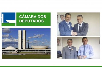 Prefeito Zica vai à Brasília em busca de recursos para o município e assina emenda para aquisição de Castramóvel