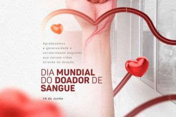 Dia Mundial do Doador de Sangue: Compartilhando Vida e Esperança!