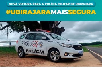 Nova viatura para policia militar de Ubirajara