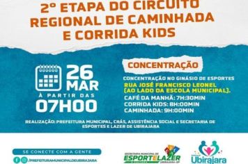 2º Etapa do Circuito Regional de caminhada e corrida kids