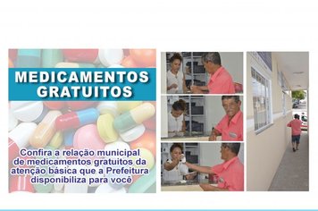 Farmácia da Unidade de Saúde do município garante remédios gratuitos para a população