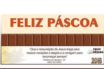 Mensagem de Feliz Páscoa da Administração Municipal