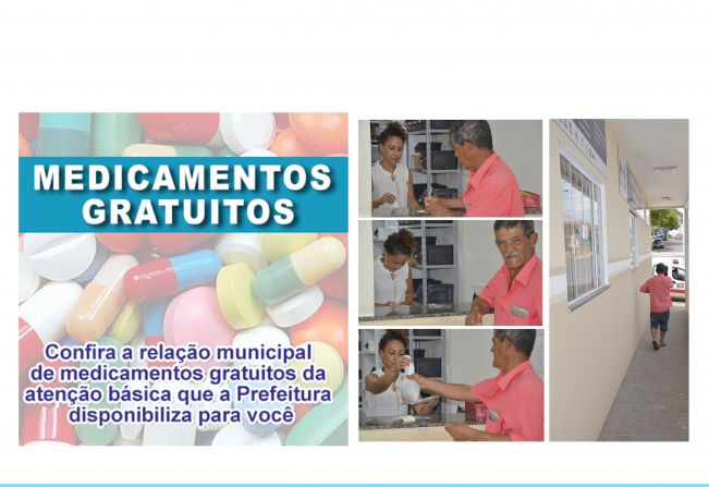 Farmácia da Unidade de Saúde do município garante remédios gratuitos para a população